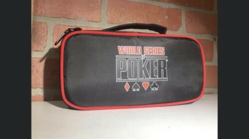 World Series Of Poker Traveling Chip Set 200 Chips, Cards New!