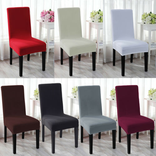Spandex Stretch Chair Cover Party Decor Dining Room Seat Cover Wedding Banquet