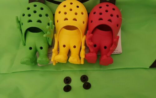 2 Rivets,fastener,button,black New (fast Ship)  Fit Crocs  U.s.a. Replacement